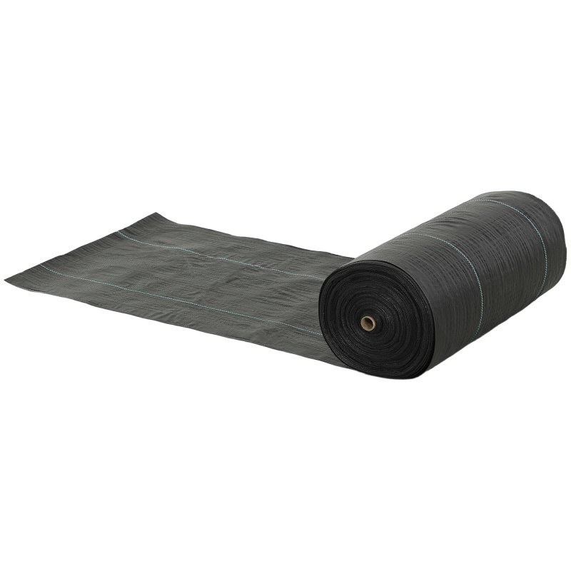 Weed Barrier Landscape Fabric, 5oz Heavy Duty Woven Weed Control Fabric For Landscaping from Decor 4 The Home